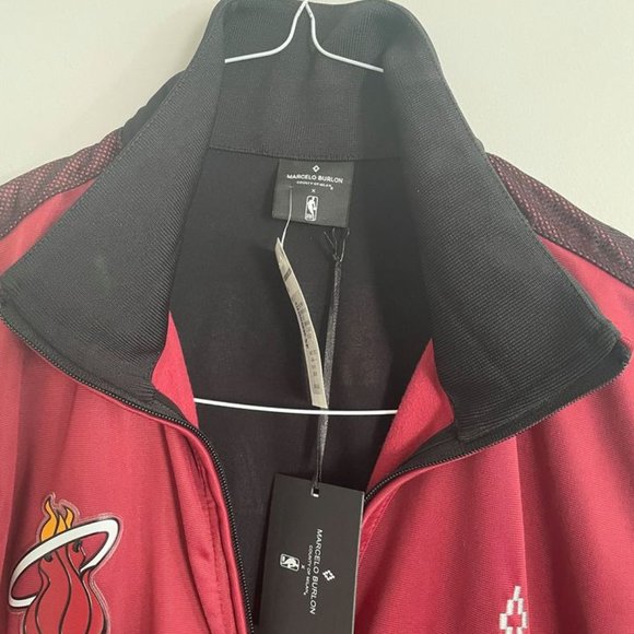 Marcel Burlon NBA Miami Heat Track jacket - Brand new w/Tag, Mens Medium - Picture 3 of 7